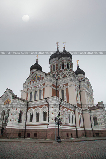  Alexander Nevsky Cathedral in Tallinn. Estonia. Europe. Стоковое фото, агентство Ingram Publishing / Фотобанк Лори