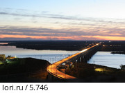 Хабаровск. Мост через Амур (2005 год). Стоковое фото, фотограф Ирина Терентьева / Фотобанк Лори