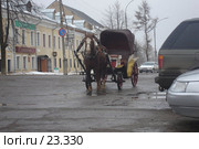 Гужевой транспорт в г.Ростов (2007 год). Стоковое фото, фотограф Аврам / Фотобанк Лори