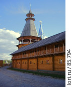 Улочка "Кремля в Измайлово" в Москве (2007 год). Редакционное фото, фотограф Чертопруд Сергей / Фотобанк Лори