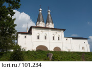 Ворота Ферапонтова монастыря, Вологодская область (2006 год). Стоковое фото, фотограф Александр Максимов / Фотобанк Лори