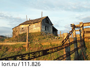 Заброшенная изба. Стоковое фото, фотограф Круглов Олег / Фотобанк Лори
