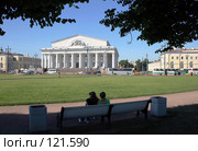 Биржевая площадь, Санкт-Петербург (2007 год). Редакционное фото, фотограф Журавлев Андрей / Фотобанк Лори