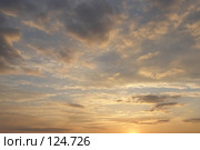 Закатное небо Sky. Стоковое фото, фотограф Юрий Борисенко / Фотобанк Лори