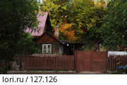 Могилев одноэтажный. Дом под обрывом. (2007 год). Стоковое фото, фотограф Виктор Пелих / Фотобанк Лори