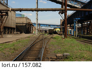 Завод (Ж.Д. ветка) Стоковое фото, фотограф Сергей Шульгин / Фотобанк Лори