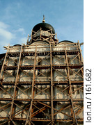 Реставрация храма Покрова на Нерли (2007 год). Редакционное фото, фотограф Ярослава Синицына / Фотобанк Лори