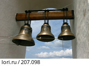 Тихвинский Богородичный Успенский мужской монастырь . На колокольне. (2005 год). Стоковое фото, фотограф Инга Лексина / Фотобанк Лори