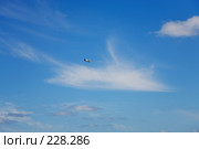 Полет среди облаков. Стоковое фото, фотограф Парушин Евгений / Фотобанк Лори