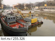 Маломерные суда на Яузе (Москва) (2008 год). Стоковое фото, фотограф Дмитрий Яковлев / Фотобанк Лори