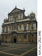 Церковь Святого Карла Борромео. Антверпен (2007 год). Стоковое фото, фотограф Артем Ефимов / Фотобанк Лори