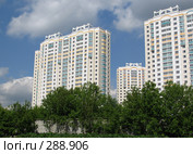 Новостройки. Панельные дома серий П-3М и П-3М 7/23 (2008 год). Стоковое фото, фотограф Olya&Tyoma / Фотобанк Лори