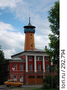 Пожарная каланча. Углич. (2005 год). Стоковое фото, фотограф Алексей Зарубин / Фотобанк Лори