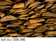 Русская поленница. Фоновое изображение. Стоковое фото, фотограф Harry / Фотобанк Лори