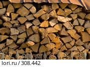 Русская поленница. Фоновое изображение. Стоковое фото, фотограф Harry / Фотобанк Лори