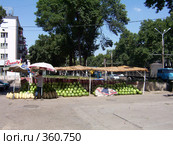 Уличные торговые лотки Ташкента (2005 год). Редакционное фото, фотограф Алексей Стоянов / Фотобанк Лори