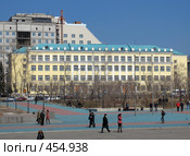Город Чита школа № 4 (2008 год). Стоковое фото, фотограф Геннадий Соловьев / Фотобанк Лори