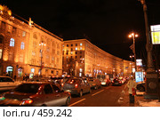 Ночной Киев (Крещатик) (2008 год). Редакционное фото, фотограф Никончук Алексей / Фотобанк Лори