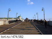 Лужков мост (2008 год). Стоковое фото, фотограф Anna / Фотобанк Лори