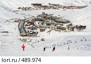 Горнолыжный курорт Тинь. Франция (2008 год). Стоковое фото, фотограф Николай Коржов / Фотобанк Лори