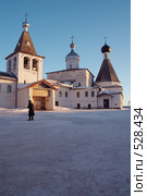 Ферапонтов монастырь зимой (2008 год). Редакционное фото, фотограф Александр Максимов / Фотобанк Лори