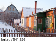 Деревня зимой (2008 год). Стоковое фото, фотограф Ярослава Синицына / Фотобанк Лори