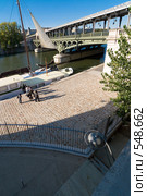 Мосты Парижа (2008 год). Редакционное фото, фотограф Михаил Мандрыгин / Фотобанк Лори