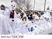 Участники ежегодного SantaFest парада, 9 ноября , 2008  Vaughan, Онтарио, Канада. Редакционное фото, фотограф Игорь Киселёв / Фотобанк Лори