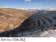 Краснокаменск. Выработанный урановый рудник Тулукуйский (2008 год). Стоковое фото, фотограф Julia Nelson / Фотобанк Лори