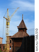 Ялуторовск. Сретенский острог. Сторожевая башня (2008 год). Стоковое фото, фотограф Александр Тараканов / Фотобанк Лори