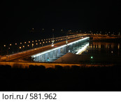 Новый мост через реку Кола в г. Мурманске, Кольский залив (2008 год). Редакционное фото, фотограф Иван Мацкевич / Фотобанк Лори
