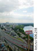 Москва с высоты (2008 год). Стоковое фото, фотограф Дмитрий Тарасов / Фотобанк Лори