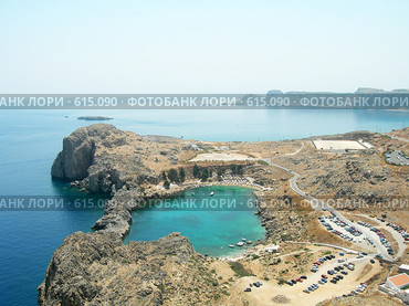 Залив. Остров Родос. Греция (2007 год). Стоковое фото, фотограф E. O. / Фотобанк Лори