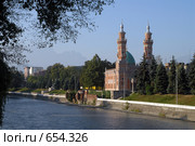 Суннитская мечеть во Владикавказе (2008 год). Стоковое фото, фотограф Виктор Филиппович Погонцев / Фотобанк Лори