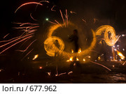 Огненное шоу. Стоковое фото, фотограф Tuuli Hakulinen / Фотобанк Лори