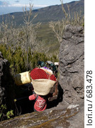 Восхождение на Килиманджаро по маршруту Machame Route, Танзания (2008 год). Стоковое фото, фотограф Алексей Зарубин / Фотобанк Лори