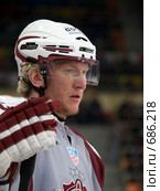Нападающий Marcel Hossa (Марцел Хосса) (2009 год). Редакционное фото, фотограф Андрей Голубев / Фотобанк Лори