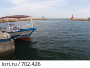 Тунис. Порт Эль Кантауи. Выход из бухты (2008 год). Редакционное фото, фотограф Андрей Ильин / Фотобанк Лори