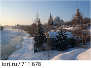 Морозным утром (2008 год). Стоковое фото, фотограф Юрков Виктор Петрович / Фотобанк Лори