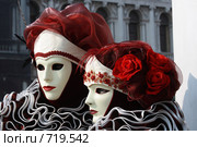 Венеция. Карнавал. Мужчина и женщина (2009 год). Стоковое фото, фотограф Demyanyuk Kateryna / Фотобанк Лори