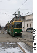 Хельсинский трамвай (2009 год). Редакционное фото, фотограф Самохвалов Артем / Фотобанк Лори