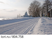 Сольвычегодск. Набережная Козьмы Пруткова (улица Набережная) (2009 год). Стоковое фото, фотограф Румянцева Наталия / Фотобанк Лори