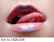 Губы. Стоковое фото, фотограф Сергей Пристяжнюк (Serg Zastavkin) / Фотобанк Лори