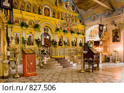 Интерьер православного храма (2009 год). Стоковое фото, фотограф FotograFF / Фотобанк Лори