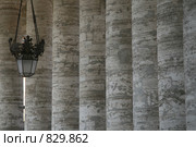 Фрагмент колоннады Бернини (2009 год). Стоковое фото, фотограф Маргарита Герм / Фотобанк Лори