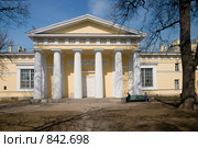Здание Рисовального класса в саду Академии художеств. Санкт-Петербург (2009 год). Стоковое фото, фотограф Александр Алексеев / Фотобанк Лори
