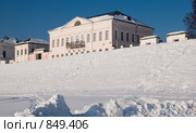 Великий Устюг. Набережная Сухоны. Дом купца Усова (2009 год). Стоковое фото, фотограф Румянцева Наталия / Фотобанк Лори