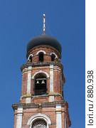 Церковь Воздвижения Креста Господня. Сокольниково, Московская область (2009 год). Стоковое фото, фотограф Екатерина Воякина / Фотобанк Лори