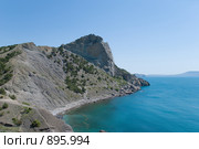 Горы и море (2009 год). Стоковое фото, фотограф Олег Федоренко / Фотобанк Лори