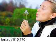 Одуванчик. Стоковое фото, фотограф Дмитрий Ростовцев / Фотобанк Лори